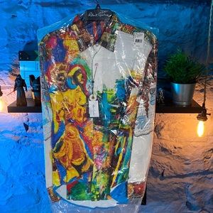 Robert Graham Shirt Limited Edition: Style: The Yaki Warrior Multi